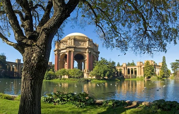 Palacio de Bellas Artes - atracciones turísticas de San Francisco