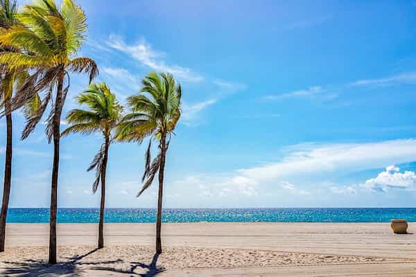 Parque de la playa norte de Hollywood