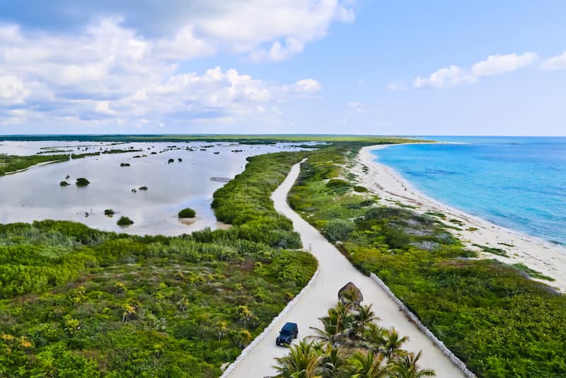 Parque ecológico de playa Punta Sur-Cozumel