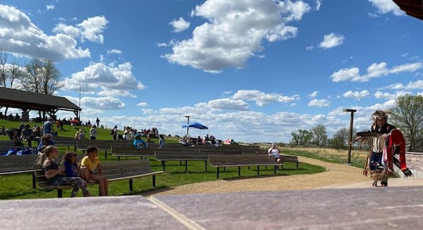 Parque estatal Good Earth en Blood Run