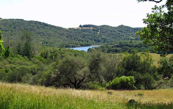 Parque estatal Trione-Annadel en el condado de Sonoma