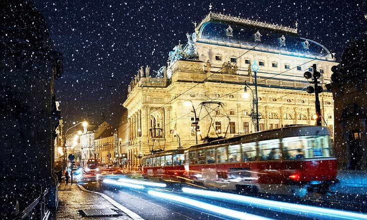 Pasea en los tranvías navideños
