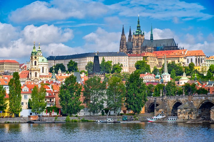 Pasea por los terrenos del Castillo de Praga