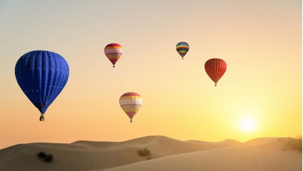 Paseo en globo aerostático - una experiencia mágica