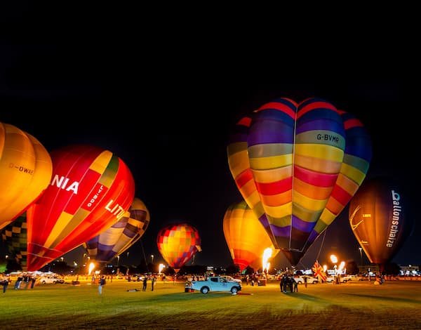 Paseo en globo aerostático