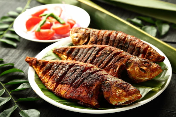Pescado frito-Comida de República Dominicana