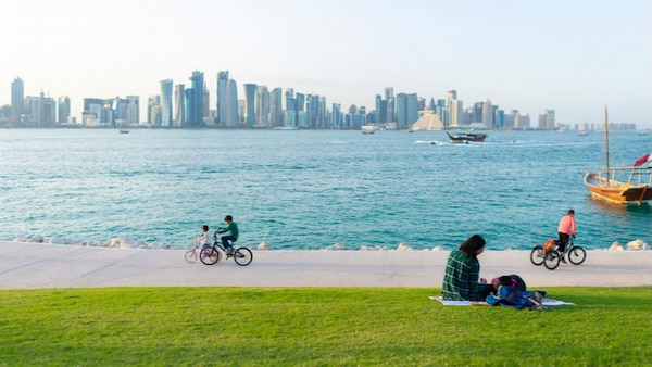 Picnic familiar en MIA Park, Doha 3