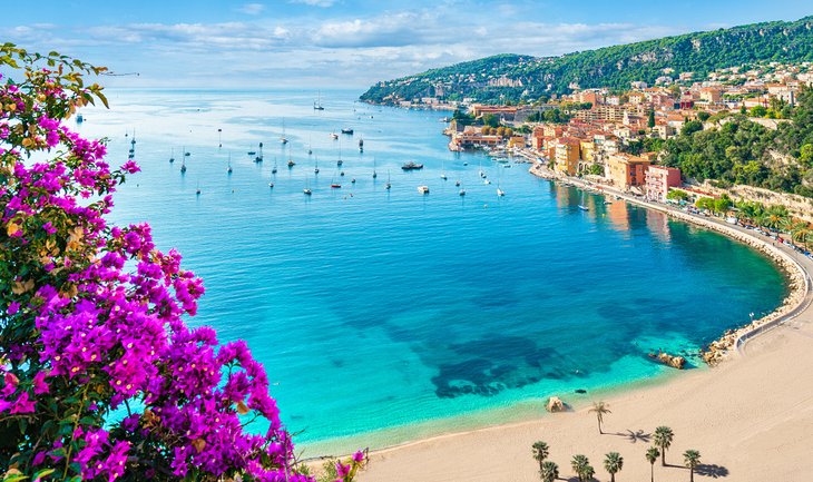 Playa de los Marinières en Villefranche-sur-Mer