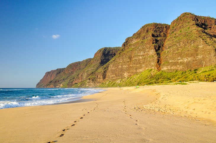 Playa del parque estatal Polihale, Kauai
