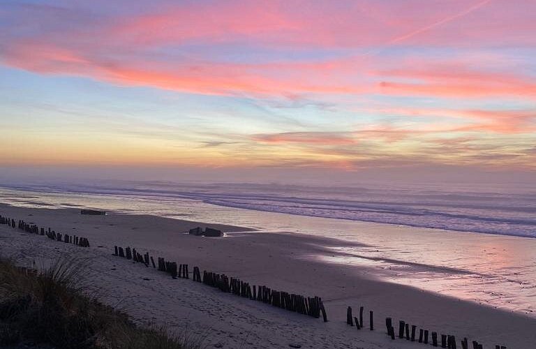 Playa nudista Montalivet Les Bains Francia