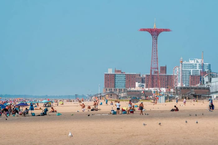 Playa y vecindario de Brighton