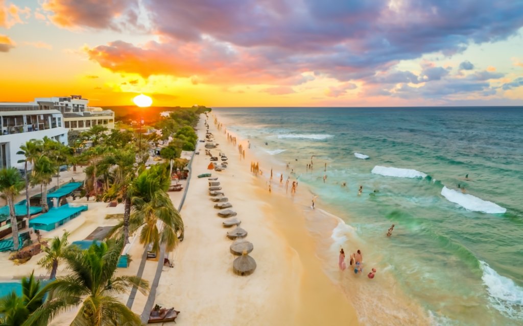 Playas famosas de México Playa del Carmen