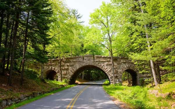 Primavera-visitar el Parque Nacional Acadia