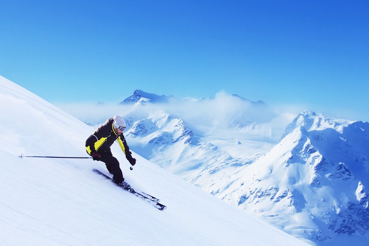 Prueba el esquí-invierno en Austria