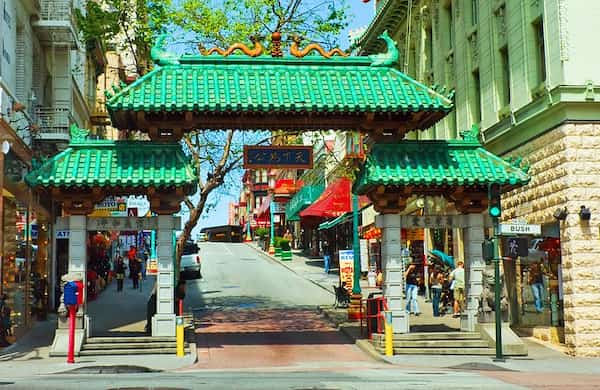 Puertas del barrio chino