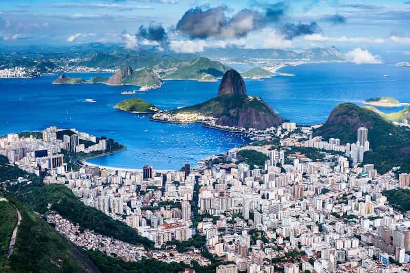 Puerto de Río de Janeiro (Bahía de Guanabara, Brasil)