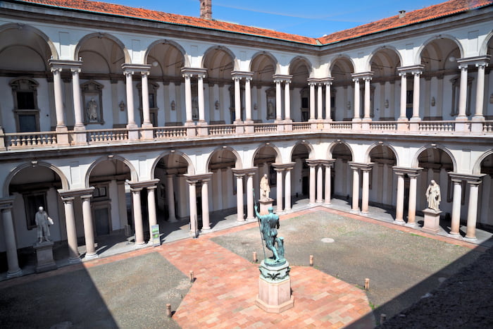 Qué ver en Brera Palacio Brera y Pinacoteca di Brera