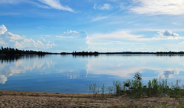 Rainy lake