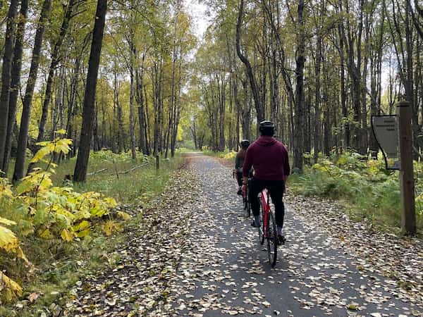 Realice un paseo en bicicleta por el sendero costero Tony Knowles