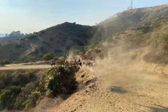 Recorrido a caballo por el sendero de Mullholland