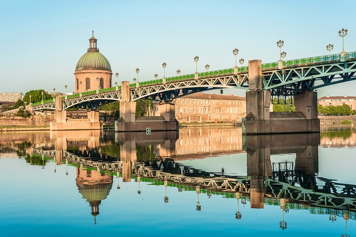Región de Gascuña y Toulouse en el sur de Francia