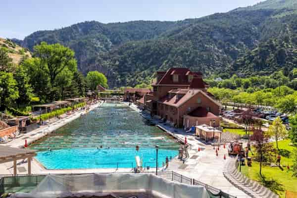 Resort de aguas termales de Glenwood