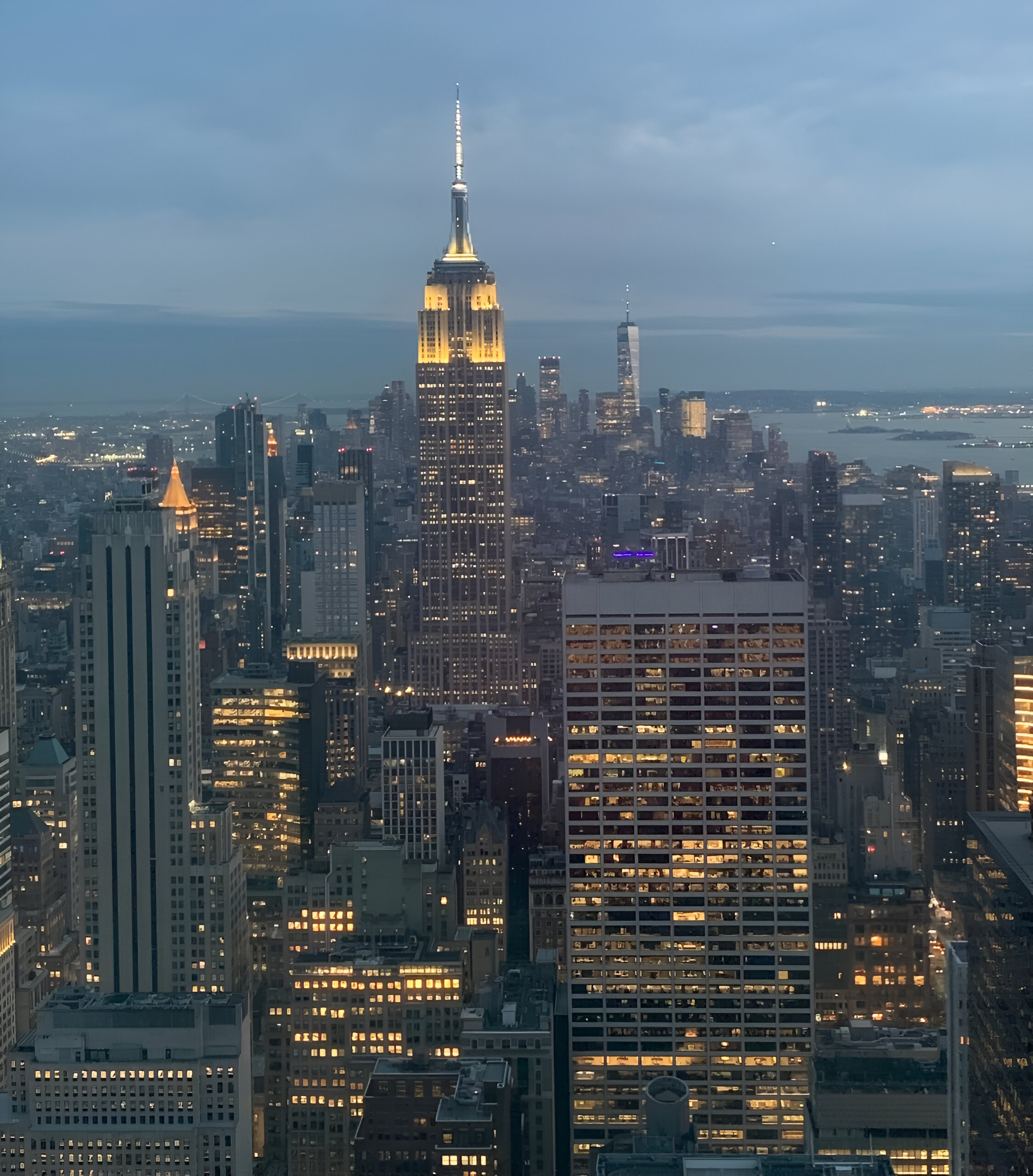 subir al Rockefeller Center y mirador Top of the Rock