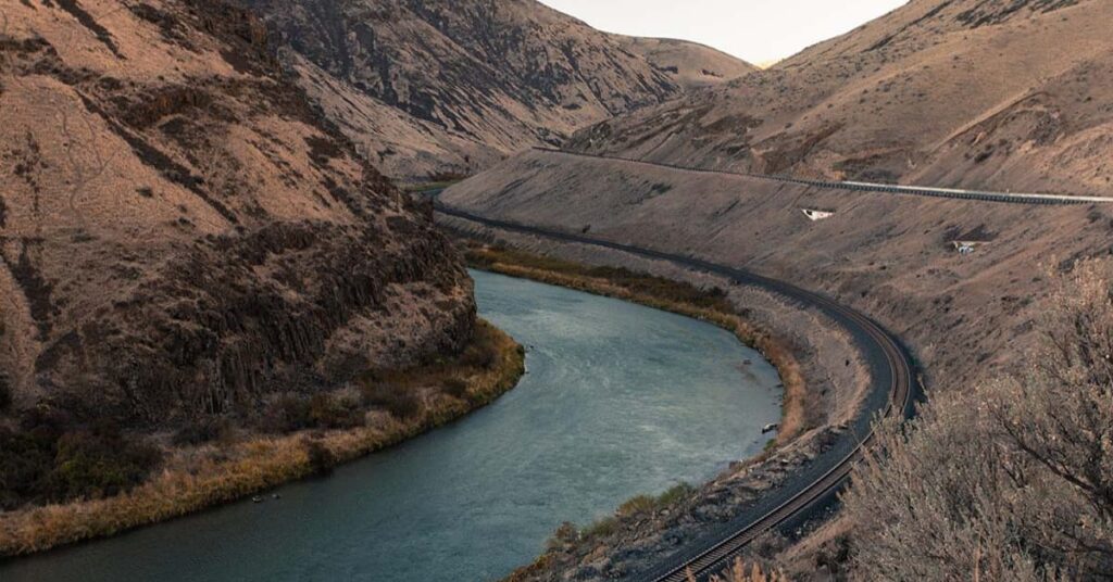 Ruta panorámica del cañón del río Yakima