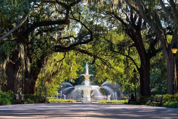 Savannah, Georgia-destinos de invierno cálido para disfrutar en Estados Unidos