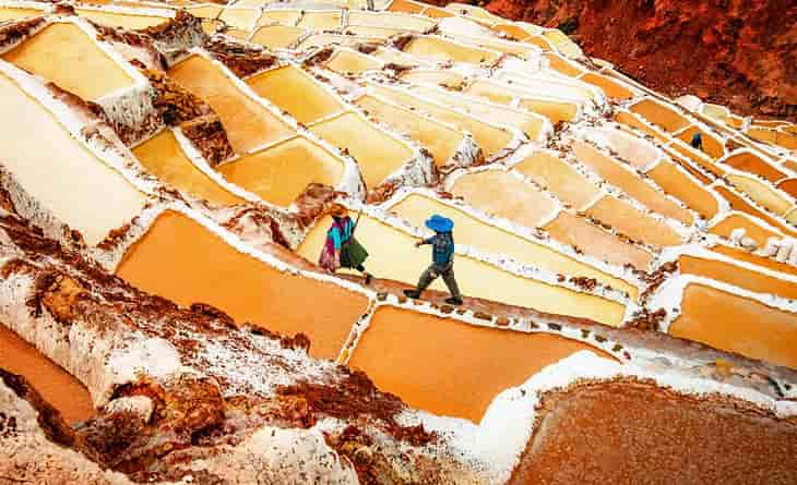 Salinas de Maras - Lugares hermosos para fotografiar en Perú