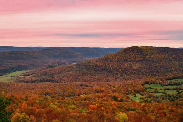 Scenic 7 Byway-Colores del otoño en Arkansas