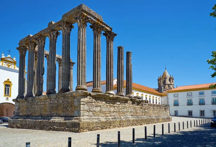Sé (catedral) y Templo Romano, Évora