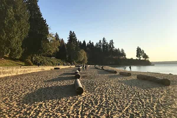 Second Beach-atracciones turísticas de Stanley Park