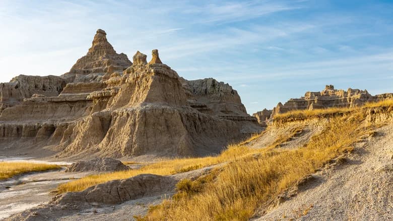 Sendero Notch, Parque Nacional Badlands, Dakota del Sur