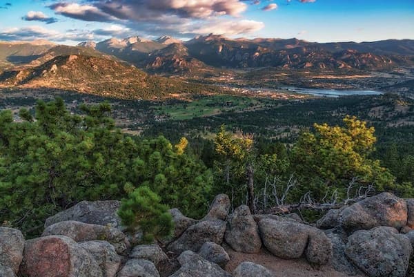 Sendero de la roca Kruger-Caminatas en Estes Park