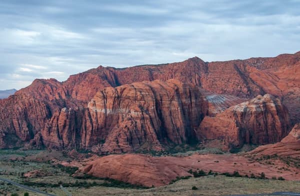 Sendero de las dunas petrificadas-Caminatas de Invierno en Utah