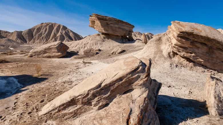 Sendero de los bisontes, Parque Geológico Toadstool, Nebraska