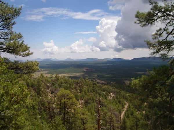 Sendero de montaña de pizarra