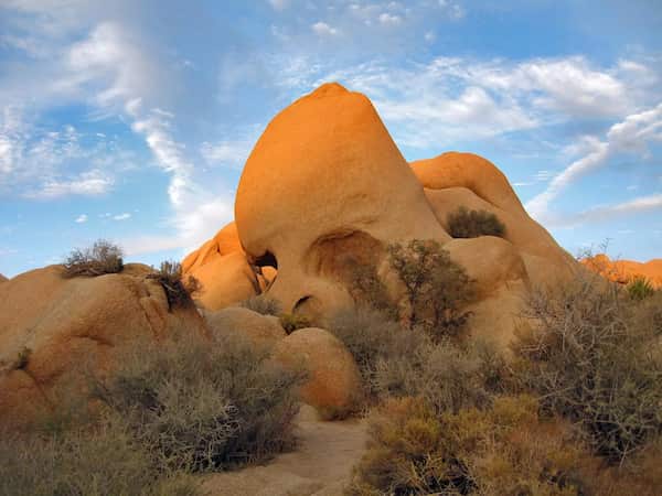 Sendero natural de Skull Rock