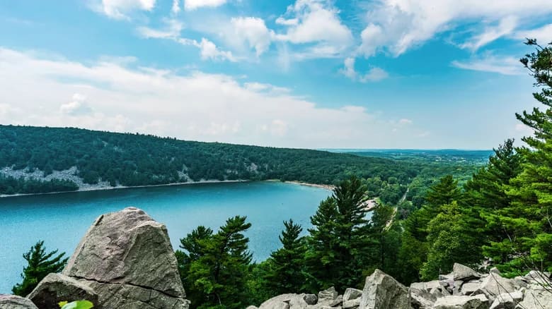Sendero panorámico de la Edad de Hielo de Wisconsin