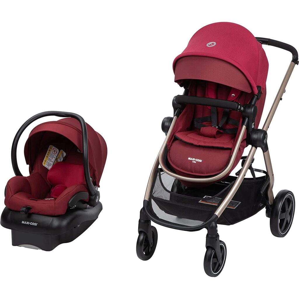 Sistema de viaje modular 5 en 1 Maxi-Cosi Zelia rojo