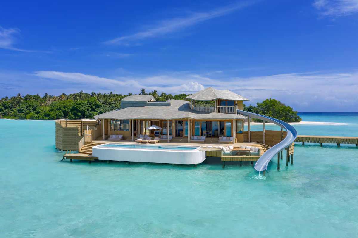 Soneva Fushi-Villas de playa de las Maldivas