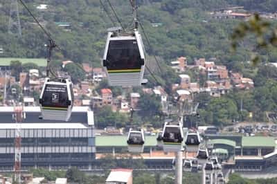 Sube al Metrocable de Medellín