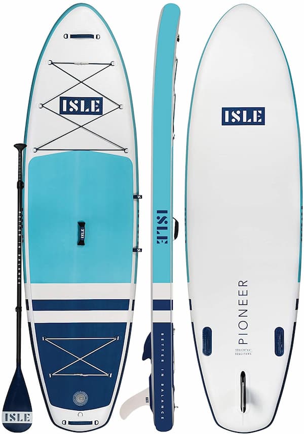 Tabla de remo inflable ISLE Pioneer - 10 6 x 34