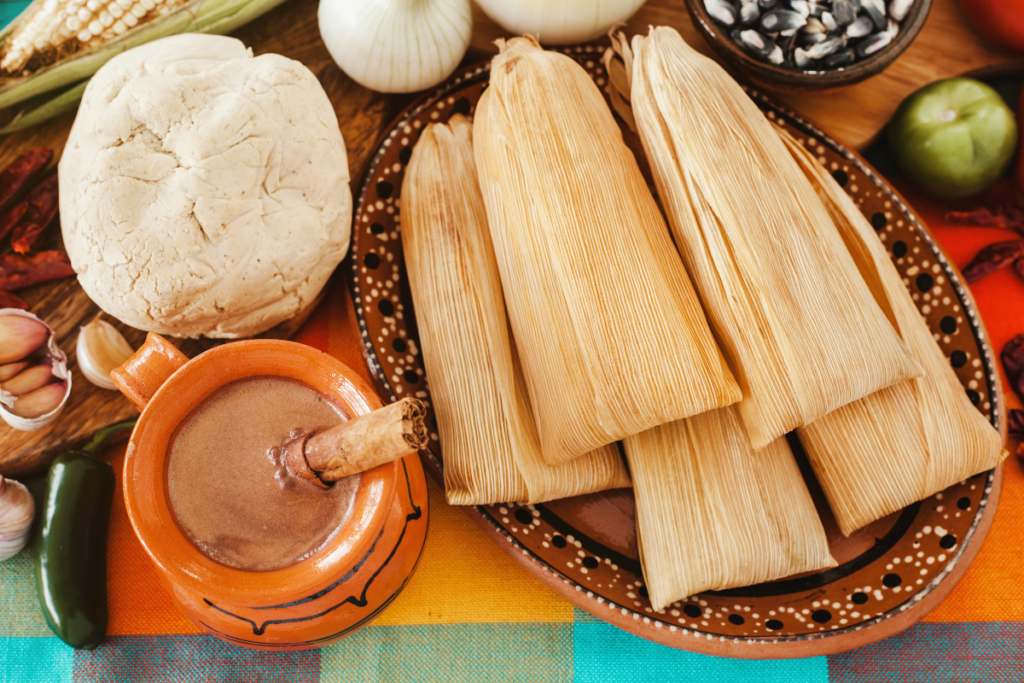 Tamales-Comida típica mexicana