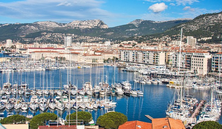 Tolón y la isla de Porquerolles