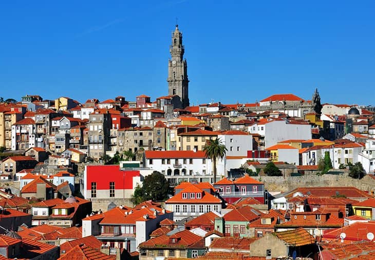 Torre de Clérigos, Oporto