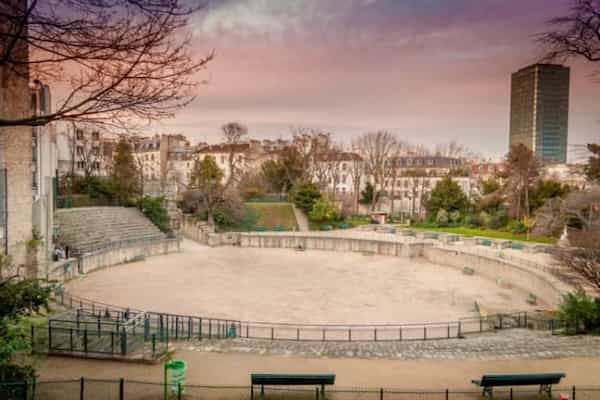 Un anfiteatro romano - Lugares ocultos de París
