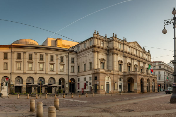 Un museo de arte en un banco