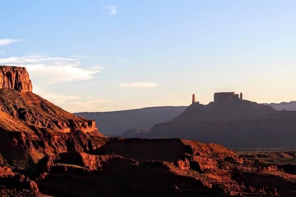 Valle del Castillo-Acampar Gratis cerca de Moab